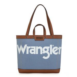 WG142-2002 Wrangler Canvas Top Handle Tote/Shoulder Bag - Jean